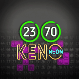 Keno Neon game screenshot